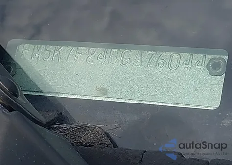 2013 Ford Explorer Limited from USA, damaged, VIN 1FM5K7F84DGA76044